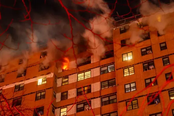 1 Dead, 14 Injured After Massive Bronx Apartment Building Explosion - illustration