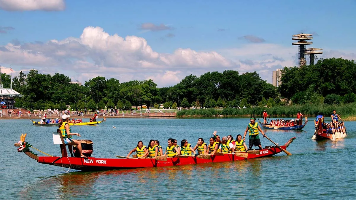 36th Dragon Boat Festival Kicks Off in Queens - illustration