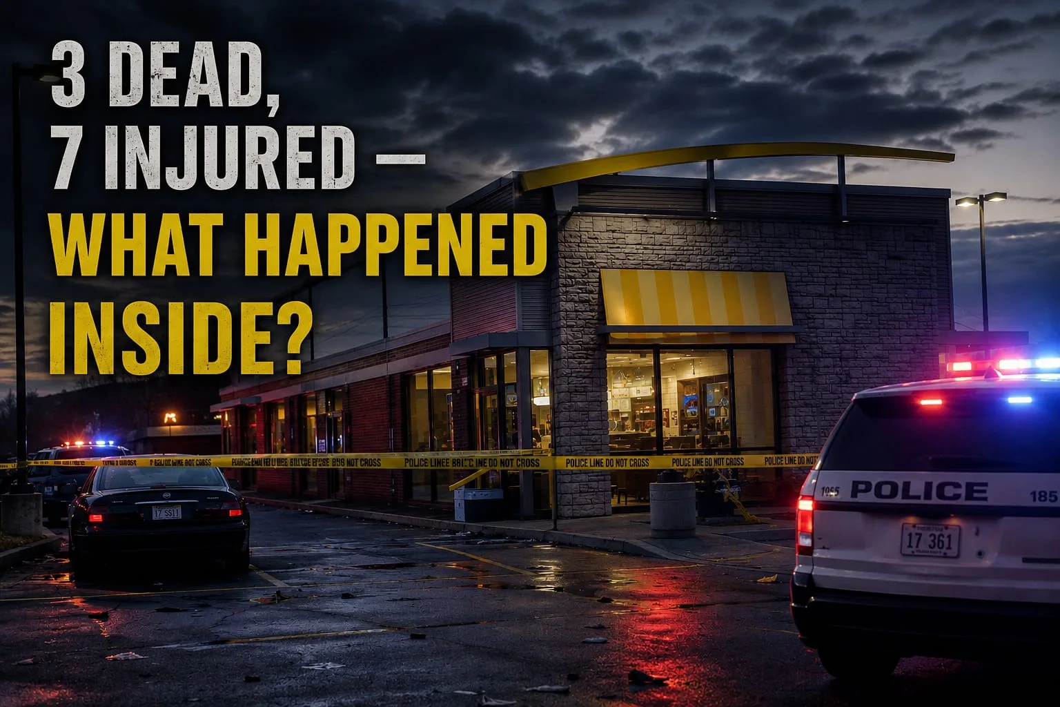 3 Dead, 7 Hurt in Shooting at Idaho In-N-Out; Suspect Found Dead