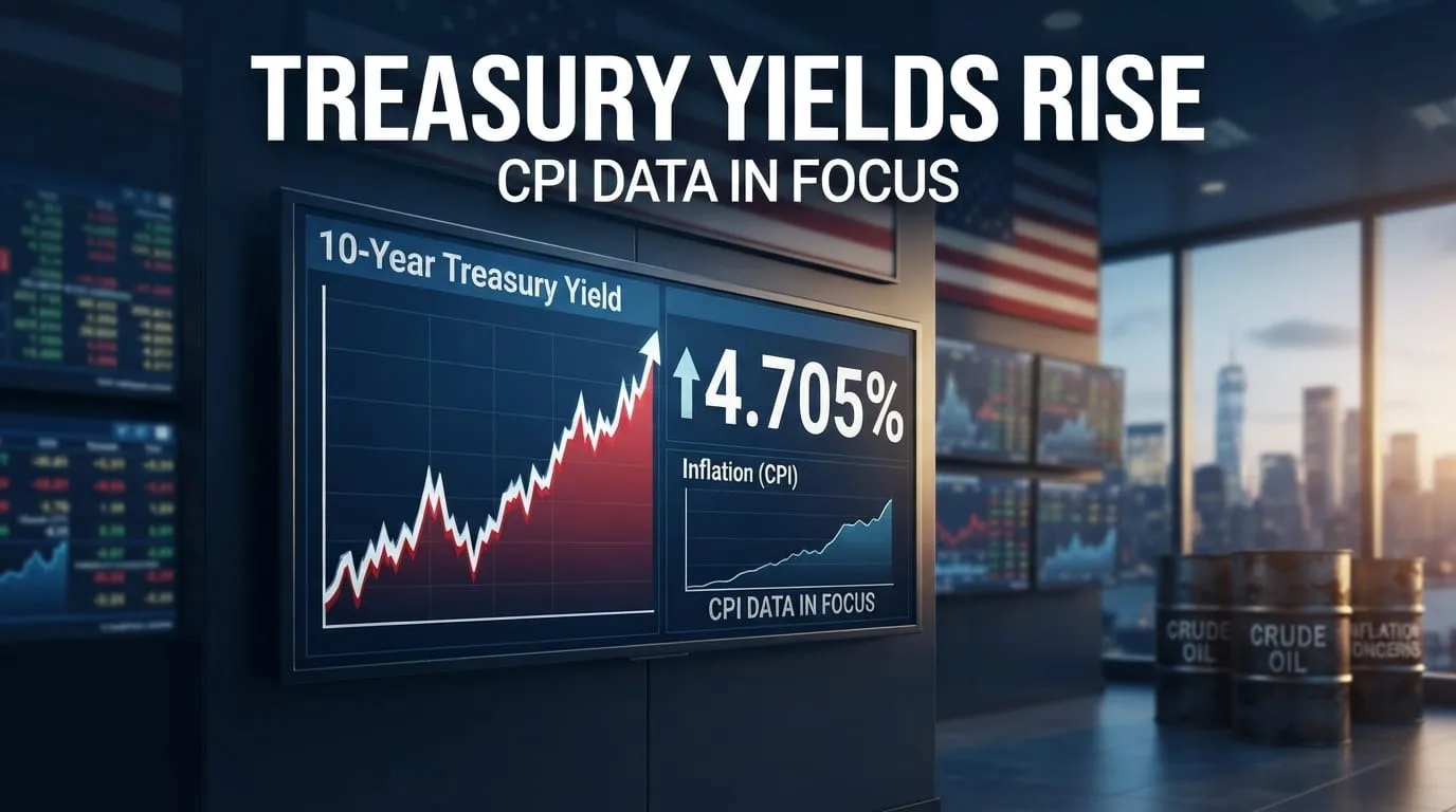 U.S. Treasury Yields Rise Ahead of Inflation Data