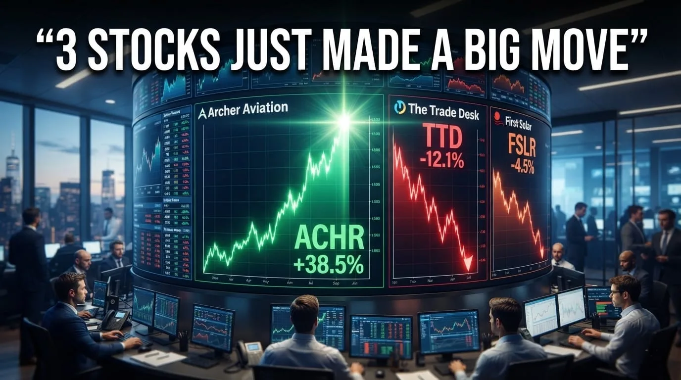 3 U.S. Stocks Making Big Moves: Archer Surges 18.4% - illustration